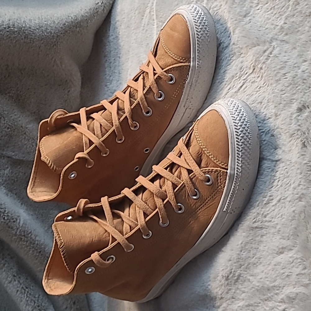 Converse CTAS Nubuck Leather Hi Sneakers Mens 12